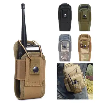 1000D Тактический Чехол для рации Molle, портативная поясная сумка, держатель, карман, Кобура для переговорного устройства, Сумка для переноски для охоты и кемпинга 0