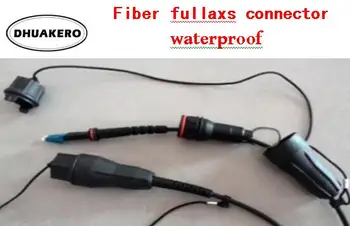 бесплатная доставка AB235 FullAXS Волоконно-оптический кабель LC Водонепроницаемый двухшпиндельный кабель Патч-корд с разъемами