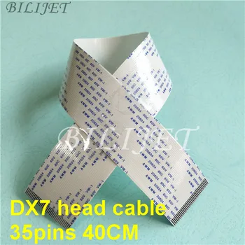 Бесплатная доставка широкоформатный принтер DX7 печатающая головка кабель для передачи данных Zhongye Wit color Allwin Titanjet принтер dx7 печатающий кабель плоский