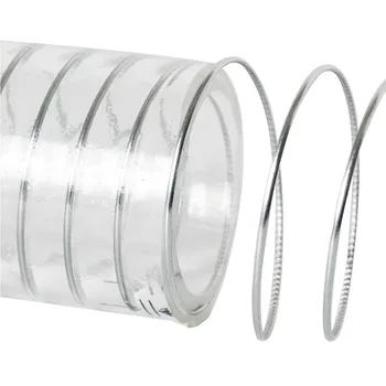 диаметр прозрачной 1-метровой полиуретановой трубки для всасывания пыли вакуумный шланг для выпуска дыма выхлопная труба воздушная трубка внутри 0