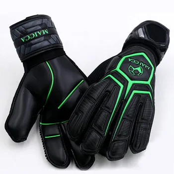 Латексные утолщенные футбольные вратарские перчатки Профессиональная защита Взрослые Подростковые вратарские футбольные вратарские перчатки Мужские 0