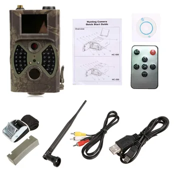 Охотничья камера HC300M 12MP MMS GPRS GSM HC300M 1080p Детектор движения для наблюдения за дикой природой, камеры для охоты на открытом воздухе