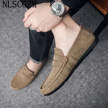 Loafers Shoes for Men Casual Shoes Sneakers Men Luxury Italiano Slip on Shoes Mens Casuales Office 2023 кроссовки мужские кожаны 1
